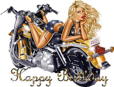 Happy Birthday Motorrad+Frau.gif